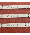 TV apšvietimo juostų komplektas 43"  LED 3 vnt. 8LED LG UF64_UHD_A HC430DGN-SLNX1 43UF6409 43UF6400 43UF640V,43UH610V,43LH6047ZB