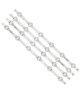TV apšvietimo juostų komplektas LED 4 vnt. 49 " Ekranui LG 6916L-2862A 6916L-2863A V17-49-L1/R1 V17-ART3-2862