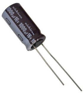 Elektrolitinis kondensatorius 1000uF 16V 105° 8X20MM -PANASONICROHS