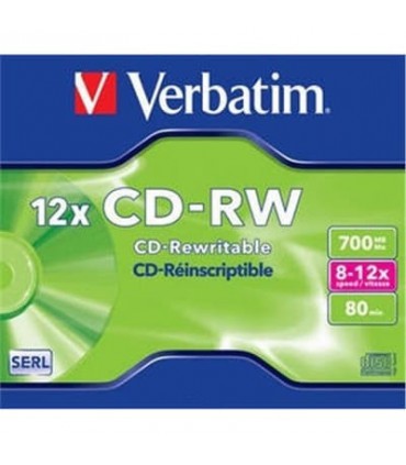 CD-RW diskai 700MB  80min