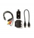 Konvertuoja analoginį video signalą į skaitmeninį per USB (Audio/Video graberis)