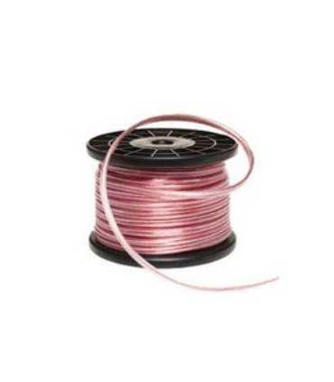 Kabelis 2x2.50mm skaidrus garso kolonėlėms, varinis OFC