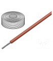 Lankstus varinis laidas 4.0mm²  su silikonine izoliacija +180*C, raudonas 300/500V