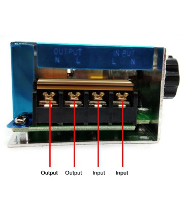 AC variklio reguliatorius SCR 220V 2000W Arduino 0214116A(DIM2000), PPK-SCR2000W)