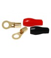 Jungtis L22-8 (kilpa) KM57 auksinė kilpa iki  22mm2   4AWG kabeliui, M8 varžtui 1vnt LX1203XA