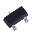Tranzistorius BSS84 (P-FET 50V 0.13A 0.36W 10Ohm SOT-23 SMD)