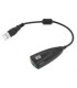 Garso plokštė - Virtual 7.1 garso plokštė USB su laidu