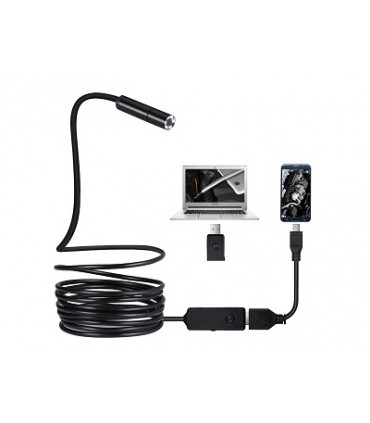 Endoskopinė kamera USB 5.5mm 62laips.4LED IP67 3.5m