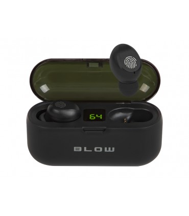 Bevielės Bluetooth  stereo ausinės BTE200 Earbuds juodos  iki 10m