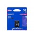 Atminties kortelė micro MicroSD GOODRAM 32GB +ada.SD 10Class