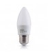 LED lemputė  taupanti E27 230V 7W,C37 , 620lm  neutrali balta 4000K