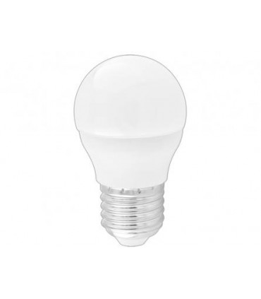 LED taupanti lemputė  E27 230V, G45 , 7W  560lm  šiltai balta 4000K