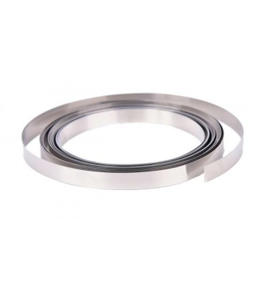 Juosta baterijų kontaktams 0.1x5mm 10m