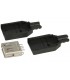 Lizdas USB A, A-G-USB A, USB 2.0 tipo kabelinis su apsauga