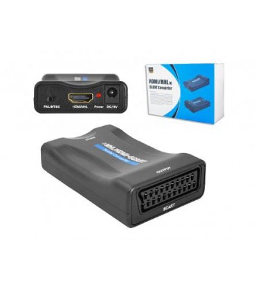 Keitiklis skaitmeninio signalo HDMI -  į SCART analoginis Audio + Video