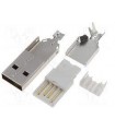 Kištukas USB A tipo kabelinis  DS1107-WN0