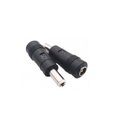 Perėjimas maitinimo šaltinio išėjimui DC 2.5/5.5 kištukas - 2.1/5.5 mm lizdas ZS21X55/25X55