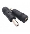 Perėjimas maitinimo šaltinio išėjimui DC 2.5/5.5 kištukas - 2.1/5.5 mm lizdas ZS21X55/25X55