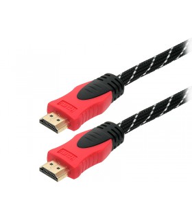 Kabelis HDMI-HDMI 19pol.kištukai  1,5m auksiniai ,HDMI 2.0