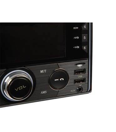 Automagnetola  Radijas AVH-9620 2DIN RDS RGB MP3/USB/SD/MMC  su bevieliu ryšiu Bluetooth