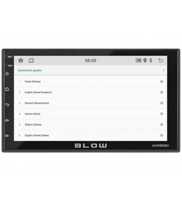 Automagnetola  radijas AVH-9930 2DIN 7" GPS Android   RDS  FM/MP3/USB/SD  su bevieliu ryšiu Bluetooth