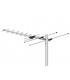 DVB-T lauko antena ATD33S   VHF/UHF MUX8  su LTE filtru tinka kanalams MUX1, MUX2, MUX3, MUX4, MUX8.