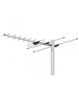 DVB-T lauko antena ATD33S   VHF/UHF MUX8  su LTE filtru tinka kanalams MUX1, MUX2, MUX3, MUX4, MUX8.