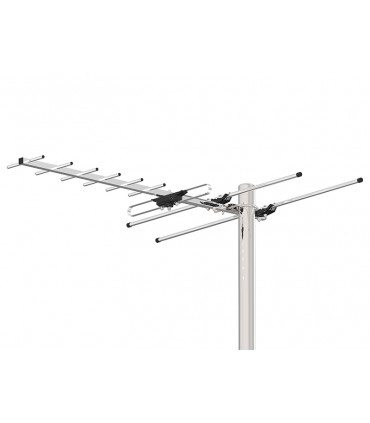 DVB-T lauko antena ATD33S   VHF/UHF MUX8  su LTE filtru tinka kanalams MUX1, MUX2, MUX3, MUX4, MUX8.