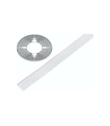 Plokščias laidas AWG28, 26 gyslų x 0.089mm² , 300V ,  1m.