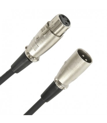 Mikrofoninis kabelis XLR kištukas -XLR lizdas 6m.