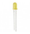 5mm mirksintis šviesos diodas geltonas (25.2)