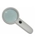 Lupa,padidinimo stiklas su LED pašvietimu 5x didinimas, Ø50mm, su LED pašvietimu