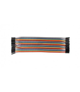 40vnt gijų plėšomi maketavimo laidai (Flizdas-Flizdas) (30 cm)PPK291