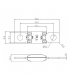 Automobilinis saugiklis POWERVAL-CAL2 400-1200A 32V 68.6mm MTA