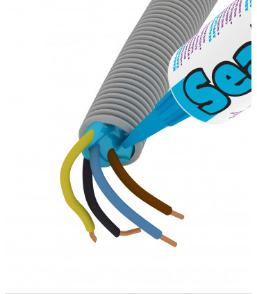 Dielektrinis sandarinimo gelis (žele).Sandarinimui vamzdžių, el. laidų, el.instaliacijai,   ir t.t. 310ml.