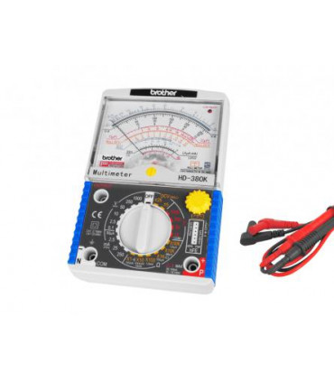 Rodiklinis HD-380 multimetras , įtampos  matavimas, diodų testavimu