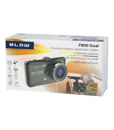 Vaizdo registratorius BLACKBOX DVR F800BLOW