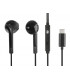 Stereo ausinės   B-17 su USB-C kištuku juodos