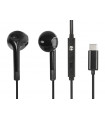 Stereo ausinės   B-17 su USB-C kištuku juodos