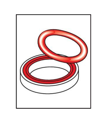 Silikoninis tepalas OKS 1110 O-ring tarpinėms maisto ruošimo įrangai, plastikinėms mechanikoms  (10ml) NLGI 3