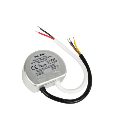 Impulsinis maitinimo šaltinis 12V/5A 60W, IP67 ( tinka montuoti  į montavimo dėžutę)