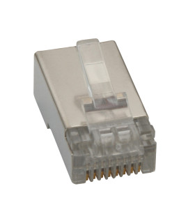 Kištukas telefono/interneto ekranuotas  Cat.6/6e  WM8P8C (RJ45 RL , KAT.6) 1vnt.
