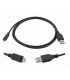 Laidas USB2.0 A kištuklas -Micro 5p kištukas  1m