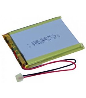 copy of Akumuliatorius prizminis industrinis LP505060 2000mAh Li-Polymer 3.7V + PCM, 5.0x50.0x60.5 mm.