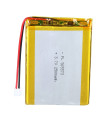 copy of Akumuliatorius prizminis industrinis LP505060 2000mAh Li-Polymer 3.7V + PCM, 5.0x50.0x60.5 mm.