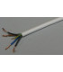 Kabelis OMY5 x0,75mm varinis lankstus apvalus baltas (BVV-LL, OMY 5×0.75, 300/300V)