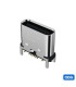 copy of Micro USB lizdas USB 2.0 5 takeliai (SMD) tiesūs kontaktai