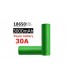 Akumuliatorius  Li-Ion  US18650VTC6-30   3000mAh , 3120mAh Li-Ion 3.7V  Ø18.0x65mm