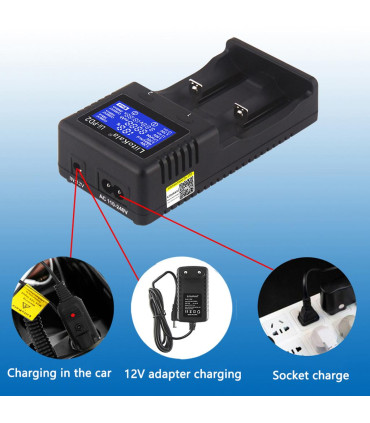 copy of Kroviklis DC5V 2A 1-2 NI-MH/Cd AA,AAA,A,SC ,L-ion 3.7V 18650 LiitoKala