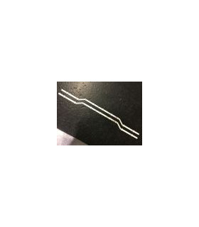 LED pašvietimo juostelių komplektas  2vnt BN96-36235A V5DN-320SM1-R2 ASSY LED BAR P,32FHD SDC_5003,7EA, SAMSUNG R25520 lenktas